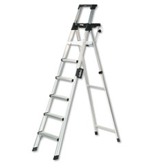 COU ** Eight-Foot Lightweight Aluminum Folding Step Ladder w/Leg Lock & Handl at Sears.com