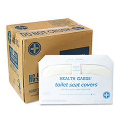 COU ** Health Gards Toilet Seat Covers, White, 250 Covers/Pack, 20 Packs/Cart at Sears.com