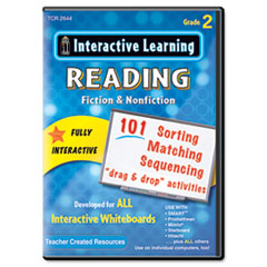 COU ** Interactive Learning Software: Reading Fiction and Nonfiction, Grade 2 at Sears.com