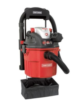 Craftsman Refurbished Remote Control Wall Mount 5.0 Peak HP Wet/Dry Vac at Sears.com