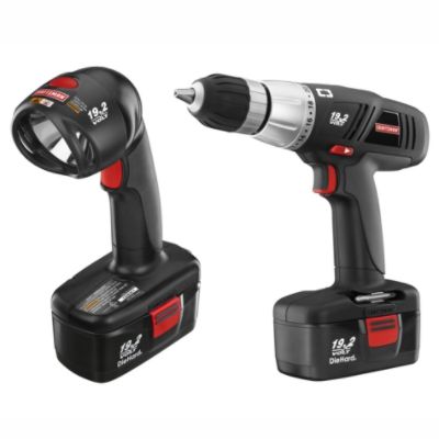 Craftsman Refurbished C3 19.2-Volt 1/2'' Drill/Driver and Work light at Sears.com