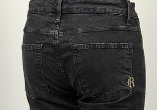RICH & SKINNY Flashy Flare Womens Jeans Black Size 24 at Sears.com