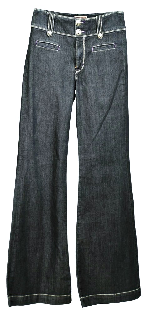RICH & SKINNY 765020 Flare Leg Womens Jeans Dark Wash Size 26 at Sears.com