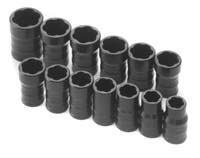 SK HAND TOOL  LLC 13PC 3/8" Drive Turbo Socket Set 3/8"-3/4" 10-19MM at Sears.com