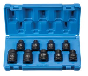 Grey Pneumatic Corp. 1/2" Drive 9 Piece External Star Impact Socket Set at Sears.com