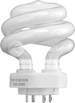 TCP 35032 - 32W 27K 10M TCX 4P SPRINGLAMP Twist Pin Base Compact Fluorescent Light Bulb at Sears.com