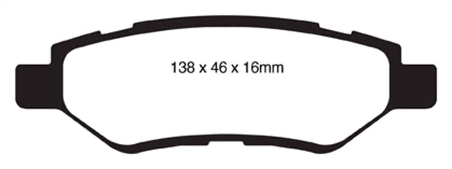 EBC Brakes DP31829C EBC Redstuff Ceramic Low Dust Brake Pads CAMARO CTS SRX at Sears.com