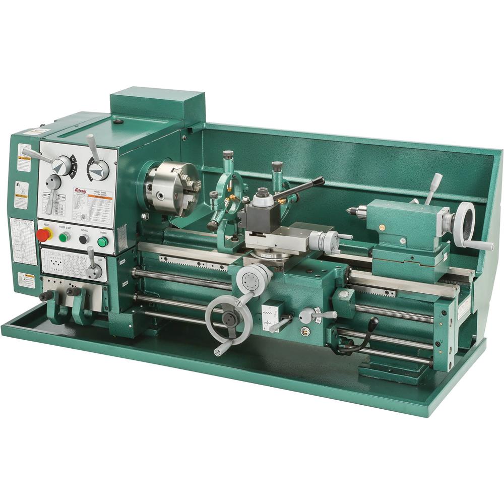 Grizzly 12" x 24" Gear-Head, Cam Lock Spindle, Gap Bed Lathe at Sears.com