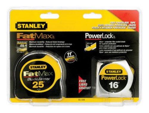 Stanley 95-088C 25'-Fat Max & Power Lock 16' Tape Measure Combo Pack at Sears.com