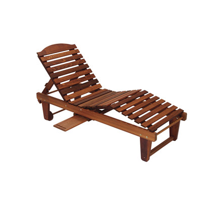 GREAT AMERICAN WOODIES Cypress Chaise - Finish: Cedar at Sears.com