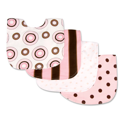 Trend Lab Bubblegum Blooming Bouquet Bib Set (4 Pack) at Sears.com