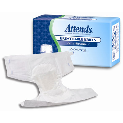 Attends Large Extra Absorbent Breathable Briefs at Sears.com