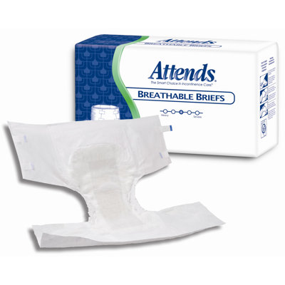 Attends Breathable Briefs Underwear - Size: Extra Extra Large at Sears.com