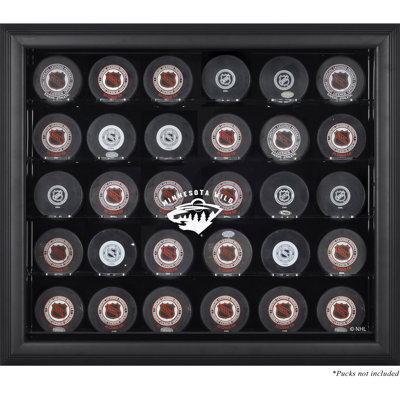 Mounted Memories 30 Hockey Puck Logo Display Case - Team: Florida Panthers, Color: Black at Sears.com