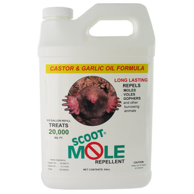 SCOOT PRODUCTS Mole Repellent Refill - Size: 1 Galon at Sears.com