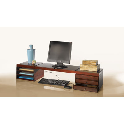 Empire Office Solutions Stack and Style Desktop Monitor Riser - Color: Cherry at Sears.com
