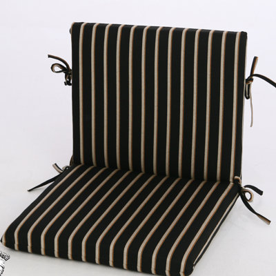 Buyers Choice Phat Tommy High Back Chair Cushion - Color: Onyx at Sears.com