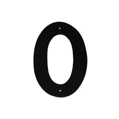 Montague Metal Products Helvetica House Number - Size: 3" H x 2" W, Number: 3 at Sears.com