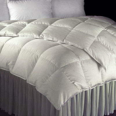 DownTown Company Lily Siberian White Goose Down Comforter - Size: Super Queen at Sears.com