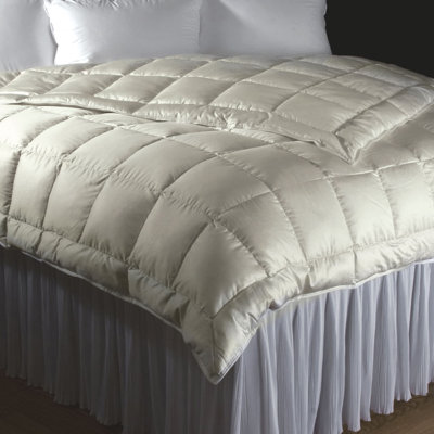 DownTown Company Willow Siberian White Goose Down Comforter - Size: Twin at Sears.com