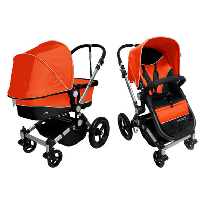 Dream On Me Acrobat Terrain Stroller and Bassine - Color/Pattern: Hot Coral at Sears.com