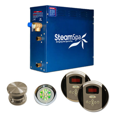 Steam Spa 4.5 KW Royal Steam Generator Package - Finish: Brushed Nickel at Sears.com