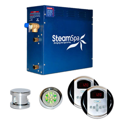 Steam Spa 4.5 KW Royal Steam Generator Package - Finish: Chrome at Sears.com
