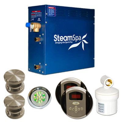 Steam Spa 10.5 KW Royal Steam Generator Package - Finish: Brushed Nickel at Sears.com