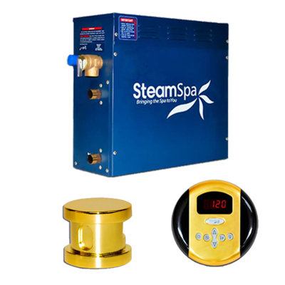 Steam Spa 4.5 kW Oasis Steam Generator Package - Finish: Gold at Sears.com