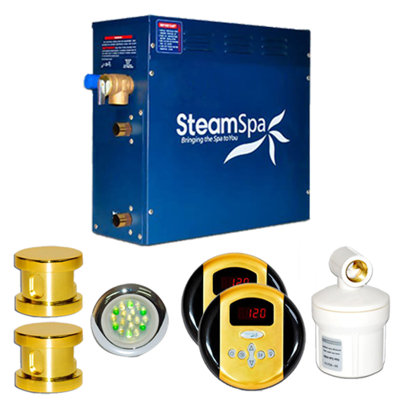 Steam Spa 10.5 KW Royal Steam Generator Package - Finish: Gold at Sears.com