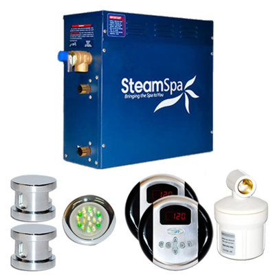 Steam Spa 12 KW Royal Steam Generator Package - Finish: Brushed Nickel at Sears.com