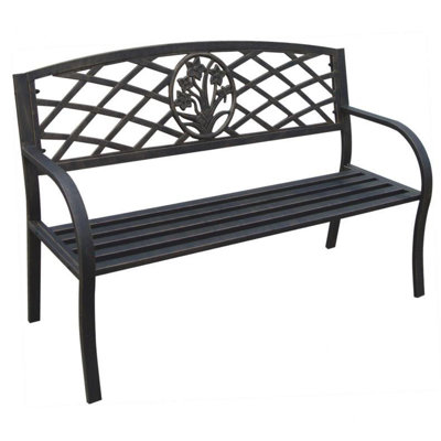 DC America Daffodil Metal Garden Bench at Sears.com