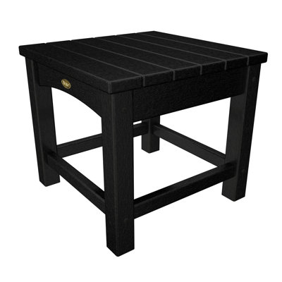 Polywood Trex Outdoor Rockport Club Side Table - Color: Charcoal Black at Sears.com