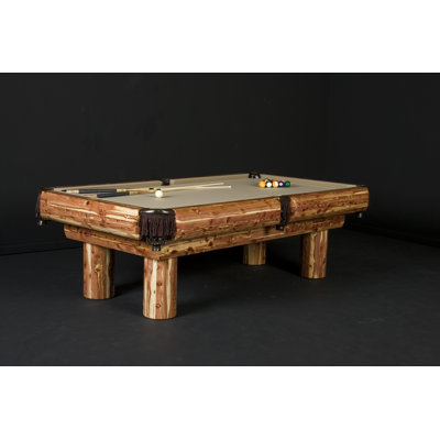 Northwoods Billiards Red Cedar Ponderosa 8' Pool Table - Felt Color: Red at Sears.com