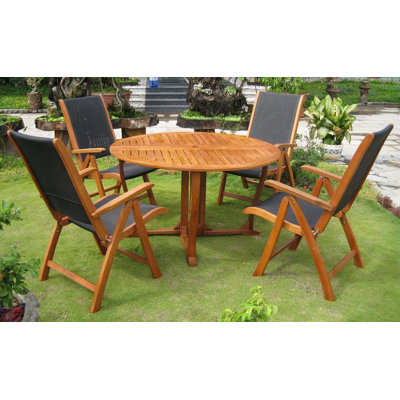 International Caravan Royal Tahiti Santiago 5 Piece Dining Set at Sears.com