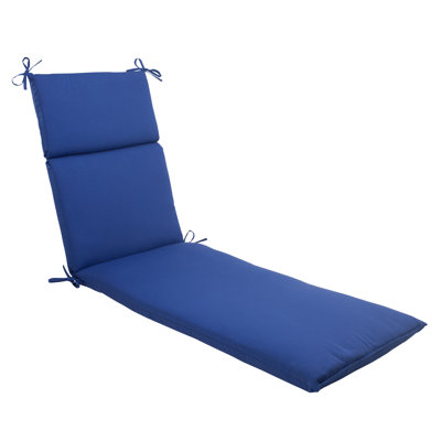 Pillow Perfect Fresco Chaise Lounge Cushion - Color: Navy at Sears.com