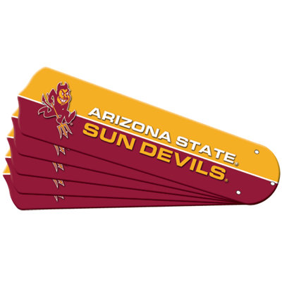 Sports Fan Products NCAA TeamFanz 5-Blade Set for a 42" Ceiling Fan (blades only) - NCAA Team: Arizona State at Sears.com