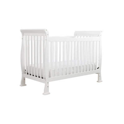 DaVinci Reagan 4-in-1 Crib with Toddler Rail in Pure White at Sears.com