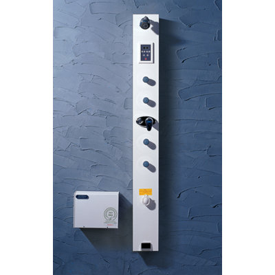 Ariel Lucite Acrylic Thermostatic Shower Panel with Steam Generator at Sears.com