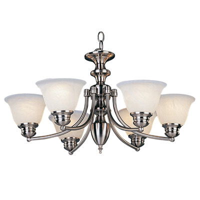 Maxim Lighting Malibu 6 Light Chandelier - Finish: Wilshirewith Oil Rubbed Bronze Shade at Sears.com