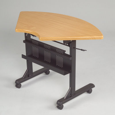 Balt 1/4 Round Flipper Training Table - Color: Mahogany at Sears.com