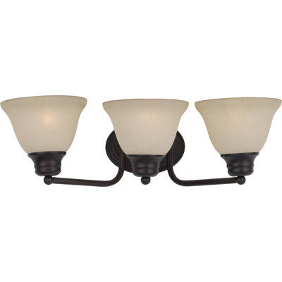 Maxim Lighting Malibu  Vanity Light - Finish/Shade Color: Marble/Oil Rubbed Bronze at Sears.com