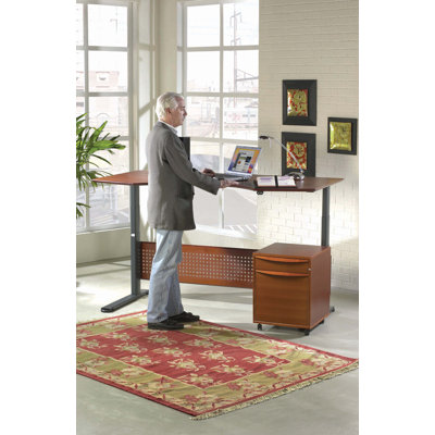 The Ergo Office Collection 17 Adjustable Computer Desk - Finish: Espresso at Sears.com