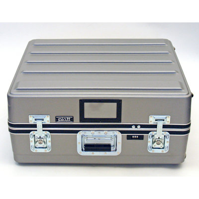 Platt Heavy-Duty ATA Case with Wheels and Telescoping Handle in Gray: 23 x 25 x 10 at Sears.com