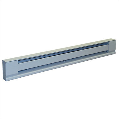 TPI Electric Baseboard - Aluminum Element Convection Heater with Ivory Finish - Option: 2500 watt / 208 volt / 12 amp / 120" at Sears.com