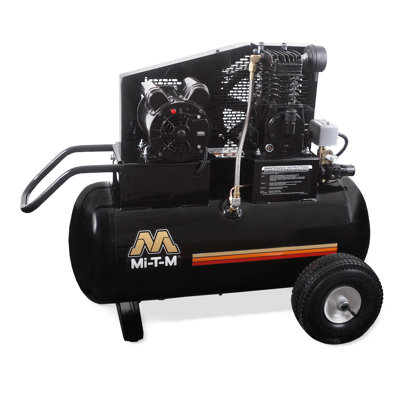 Mi-T-M 1.5 HP Electric / 20 Gallon Single Stage Wheelbarrow Air Compressor at Sears.com