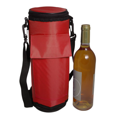 Maranda Enterprises Re-Freezable Wine Bottle Cooler in Red at Sears.com
