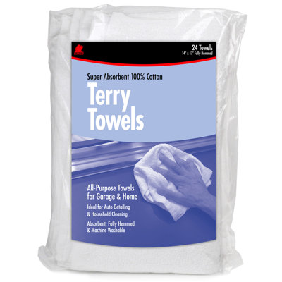 Buffalo 24 Count 14" X 17" Terry Towels 60221 at Sears.com