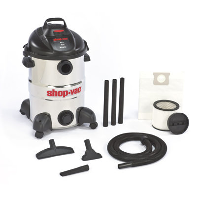 Shop-Vac® 12 Gallon 6.0 Peak HP Stainless Steel Wet / Dry Vacuum at Sears.com