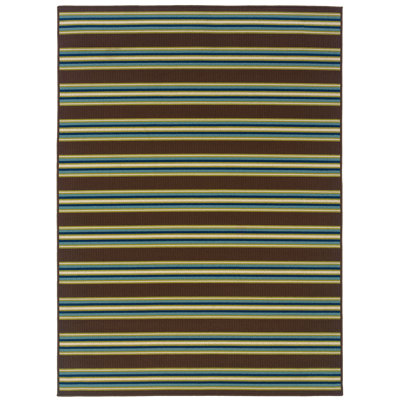 Oriental Weavers Sphinx Caspian Brown/Green/Blue Rug - Rug Size: 5'3" x 7'6" at Sears.com